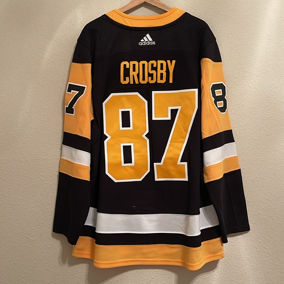 adidas Sidney Crosby Pittsburgh Penguins Home Authentic Jersey - Picture 7 of 10